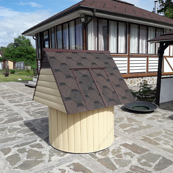 150 вариантов домиков для колодца в Коломенском районе